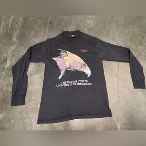 Vintage | Long-Sleeve | Golden Eagle Graphic | Raptor Center Minnesota | Size M